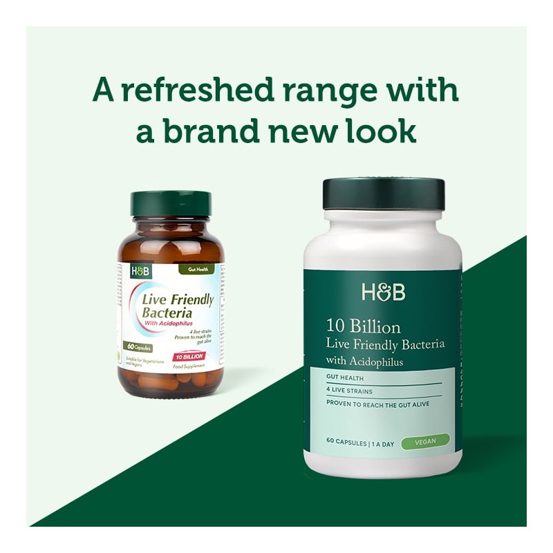 Holland & Barrett Potent Acidophilus (10 Billion) 60 Capsules