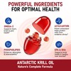 Antarctic Krill Oil 2000mg Softgels with Omega-3s EPA, DHA, Astaxanthin