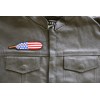 Ivamis American Flag Feather Patch - 5x1.3 inch - P7202