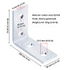 Carbon Steel 90 Degree Angle Connector Bracket for All 1-5/8"