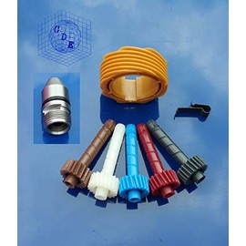 GM TURBO 350 TH350 MUNCIE POWERGLIDE TRANSMISSION SPEEDOMETER GEAR KIT 8/18 19 20 21 22 W/BULLET DRIVE GEAR CLIP