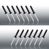 HARSKIYER 50Pcs 3/16" x 1" Tri Grip Rivets Assortment, Black