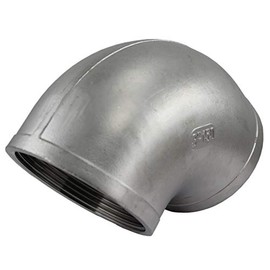 Duda Energy 3" Female Ports Stainless Steel Pipe Fitting Elbow