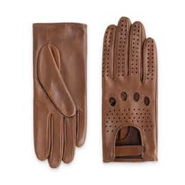 GLOVE STORY Damen-Fahrhandschuhe aus Lammleder Cork Ungefüttert | Natürlicher Stil & Taktile Freiheit | Raffinierte Handschuhe für Elegantes Fahren & Subtilen Look