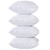 Kingnex Covers Only 4 Pack Waterproof Down Feather Proof Euro