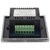 Wanjorlay DC12V-24V RGB/RGBW Wall Mounted Touch Panel Controller Glass Panel