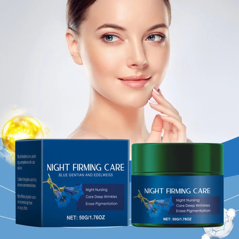 Ern Crema De Noche Reafirmante Blue Gencian Cosmetics For