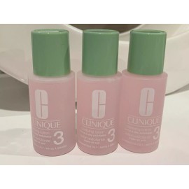 Clinique 3x Clinique Clarifying Lotion 3 Combination Oily  Travel Size 1oz /30 ml each