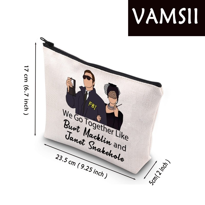 VAMSII Anniversary Makeup Bag We Go Together Like Burt Relationship