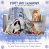 Doggie of the Day Persian Cats Blanket - Christmas Lights