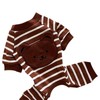 Dog Pajamas Striped Soft Warm Comfortable Fashionable 4 Legs Pet