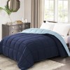Homelike Moment California King Comforter - Blue Duvet Insert Down
