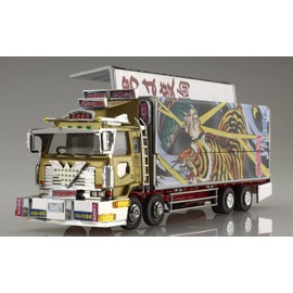 Aoshima Bunka Kyozai 1/64 MINIDEKO NEXT Series, No. 9 Car Carry Michinoku (4-Axis Wing-Body) Plastic Model