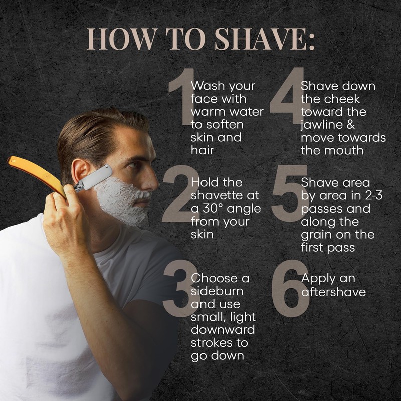 Best Shavette Straight Razor - Replaceable Blade Straight Razor, Metal