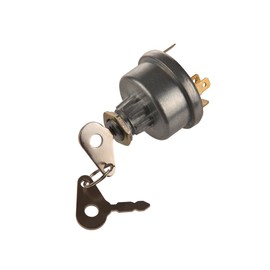 LARBI 3107556R1, K203992 Ignition Switch With 3 Position 6 Terminals 2 Keys for Lucas, David Brown,Backhoe Loader,Massey Ferguson John Deere, Tractor,Trailer, Agriculture,Plant Appli