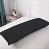ROYALE LINENS Body Pillow Cover - Double Brushed 1800 Microfiber
