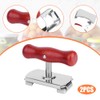 XIHIRCD 3pcs Adjustable Jar Openers, Durable Jar Lid Remover