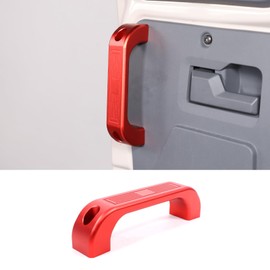 PIUGILH Car Tailgate Handle Compatible with INEOS Grenadier 2020 2021 2022 2023 2024 Decorative Accessories, Tailgate Inner Handle, Door Handle Rear of the Car (Red)