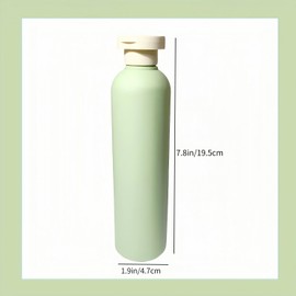 HNOYGNU 4Pcs 8.8 oz Squeeze Bottles, Green Plastic Travel Bottles Refillable Travel Shampoo Bottles with Flip Cap