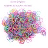 Mytoptrendz® 500pcs Mini Small Soft Rubber Bands Pony Tailers Seamless