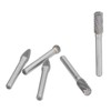 5Pcs Rotary File Bit 2 Pattern Woodworking Grinding Head Drill