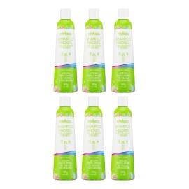 Kit De 6 Shampoo Crecimiento Cabello Anticaída Con Minoxi