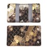 COCOLUCK Men's Key Case, Japanese Pattern, Golden Brocade, Nishijin Textile,