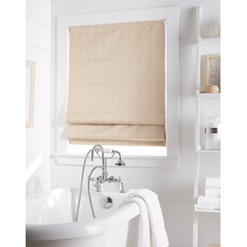 Curtainworks Jolie Window Shade, 23" W x 64" L, Linen