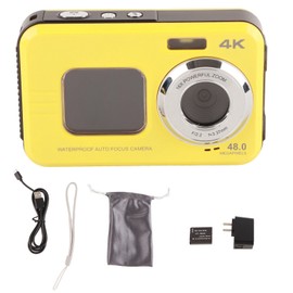 Underwater Camera 48MP 4K Video Output 16X Digital Zoom Anti Shake Waterproof Vlog Camera  110‑240V