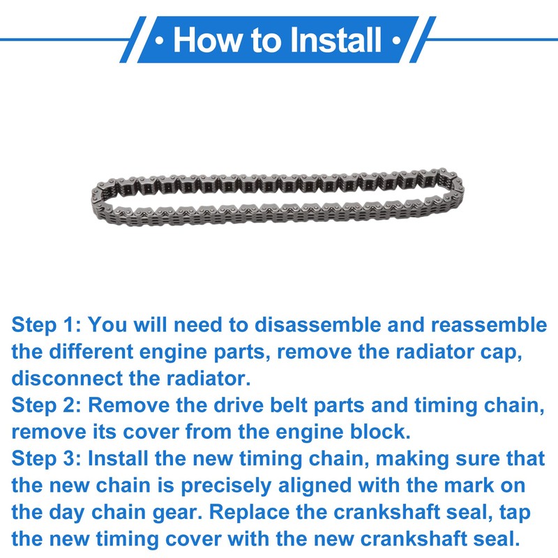 X AUTOHAUX Timing Chain Kit No.2432225000 for HYUNDAI for Genesis