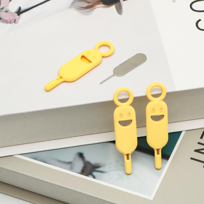 Lilaly 6 Pcs SIM Card Removal Tool SIM Ejector Pin