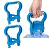2 Pack Blue 5 Gallon Water Jug Handle, Ergonomic Non-Slip