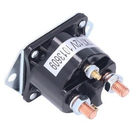 Club Car Starter Solenoid, 4 Terminal 1013609 Reliable Solenoid Relay Heavy Duty 12V Replacement for Carryall DS Precedent Series Gas for Repairing