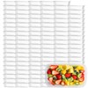 LECEHIVO 120 Pcs Plastic Meal Prep Containers with Lids 25