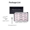XFSRG Leichtes Magnetisches Wimpern Set 6 Paare Magnet Wimpern mit