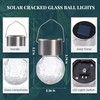 SOLPEX 12 Pack Hanging Solar Lights Outdoor,Solar Outdoor Lights Decorative,
