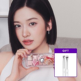 Clio Pro Eye Palette Air [Giveaway] Crystal Glam Mini (Random), 004 Pink Pairing / 클리오 프로 아이 팔레트 에어 [증정]크리스탈글램미니(랜덤), 004 핑크페어링