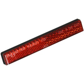 Daytona 63231 Motorcycle Reflector, Single Body, Slim Model, Screw-on Type