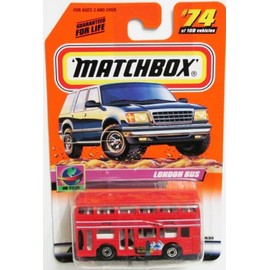 Matchbox 1999-74 of 100 Series 15 on Tour London Bus 1:64 Scale