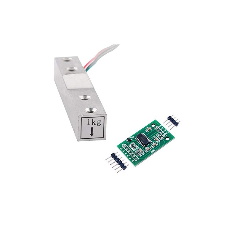 Stemedu HX711 Load Cell 1 kg Weight Sensor Electronic Scales