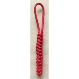 Handmade 550 Paracord Keychain ID Lanyard Knife Multitool USA Seller Red