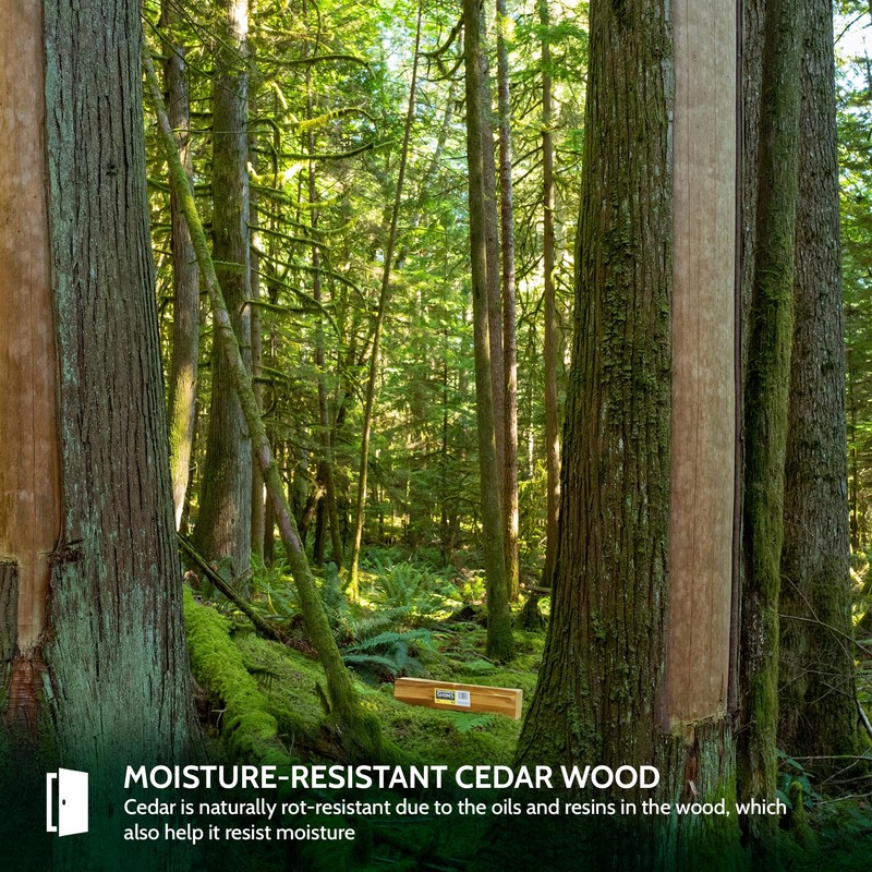 Nelson Wood Shims - 16-Inch Cedar Wood Shims for Leveling