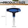 T Handle Flat Head Screwdriver 9mm Large Blade Design for