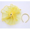 SAFERIN Fascinator Hat Feather Mesh Net Veil Cocktail Tea Party