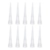 PATIKIL 10ul Pipette Tips 100 Pieces PP Plastic Autoclavable Universal
