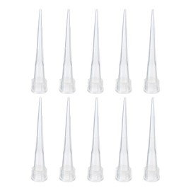 PATIKIL 10ul Pipette Tips 100 Pieces PP Plastic Autoclavable Universal Liquid Transfer Pipette Pipette Tips for Laboratory Clear