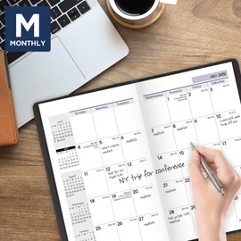 Academic Pocket Calendar 2021-2022, AT-A-GLANCE Monthly Planner, 3-1/2" x 6", Pocket Size, for School, Teacher, Student, DayMinder, Black (AY5300)