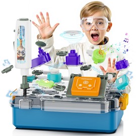 Science Kits for Kids Age 8-12, Electric Circuit STEM Toy,Travel Educational Learning Activities for Children,Sensory Table Fidget Toy for Kids with Autism