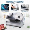 Meat Slicer, 200W Powerful Electric Food Slicer-Deli Meat Slicer Machine