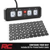 Rough Country 4-Gang RGB Backlit Switch Panel & Relay System